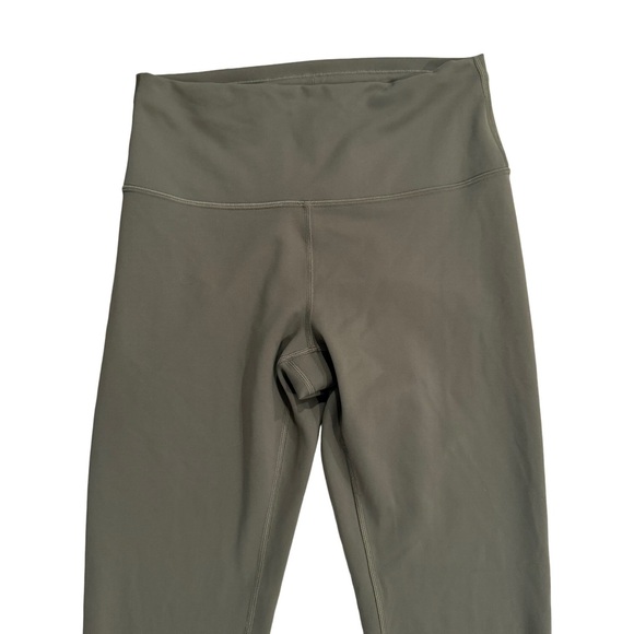 Lululemon Athletica Olive Green Leggings size 8 - Picture 2 of 4